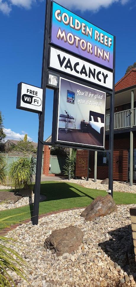 Golden Reef Motor Inn Bendigo Eksteriør billede