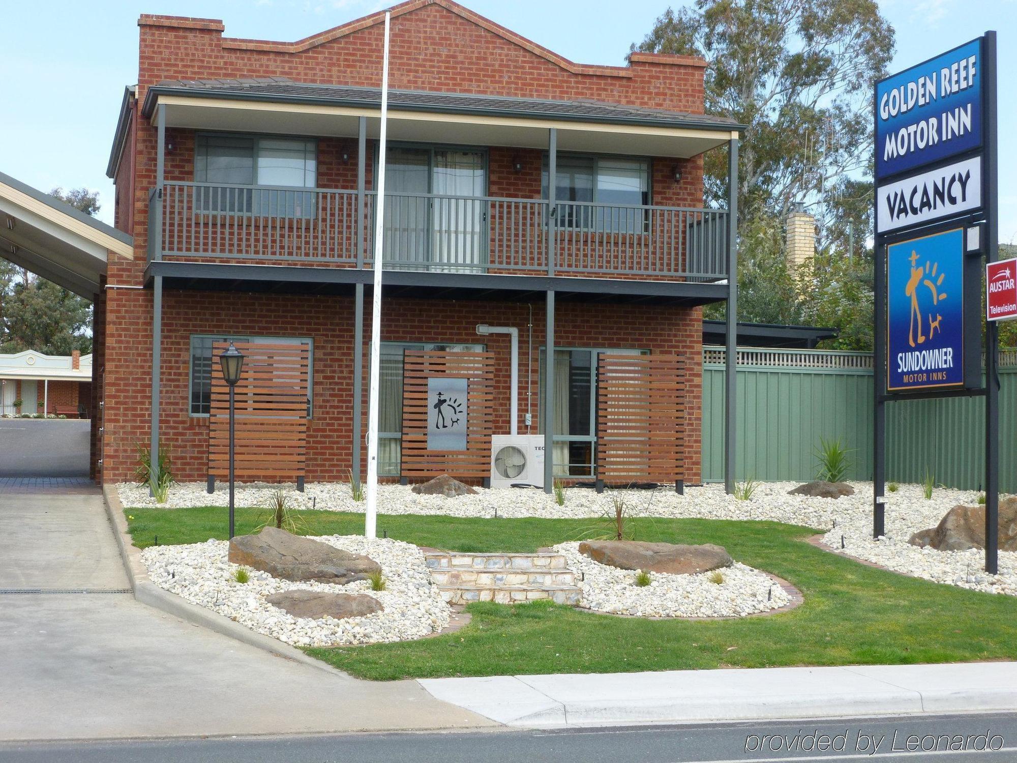 Golden Reef Motor Inn Bendigo Eksteriør billede